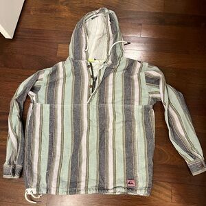 Quicksilver old school Henley hoodie